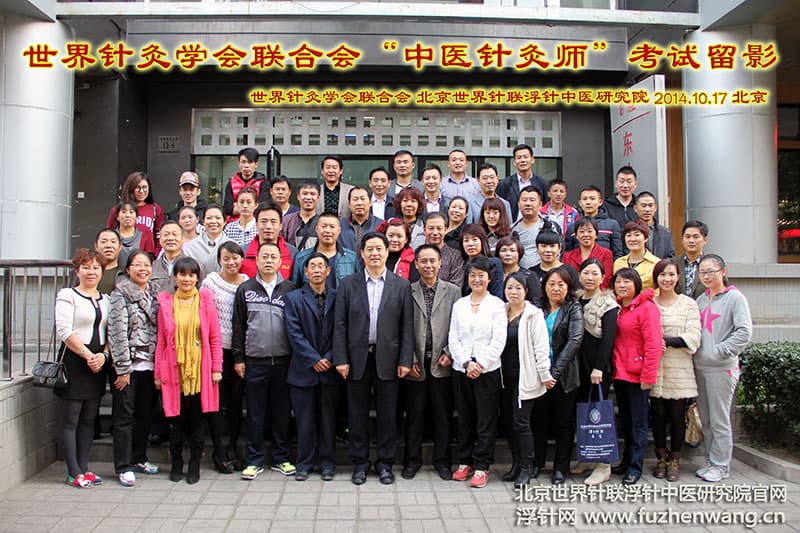 【专题】世界针灸学会联合会“中医针灸师”考试（2014年10月17日）北京